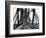 On the Forth Bridge, C.1890-null-Framed Photographic Print