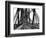 On the Forth Bridge, C.1890-null-Framed Photographic Print