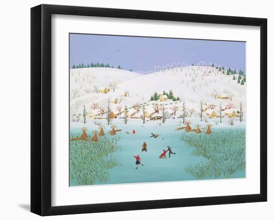 On the Frozen Lake, 1987-Magdolna Ban-Framed Giclee Print