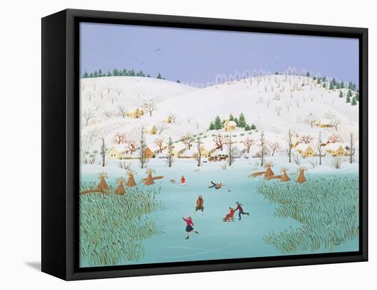 On the Frozen Lake, 1987-Magdolna Ban-Framed Premier Image Canvas