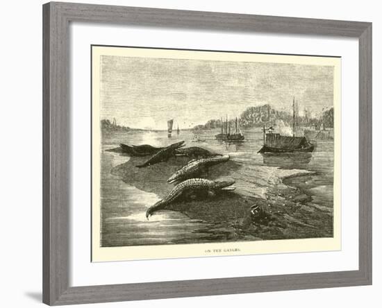 On the Ganges-null-Framed Giclee Print