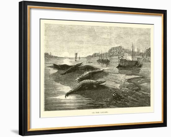 On the Ganges-null-Framed Giclee Print