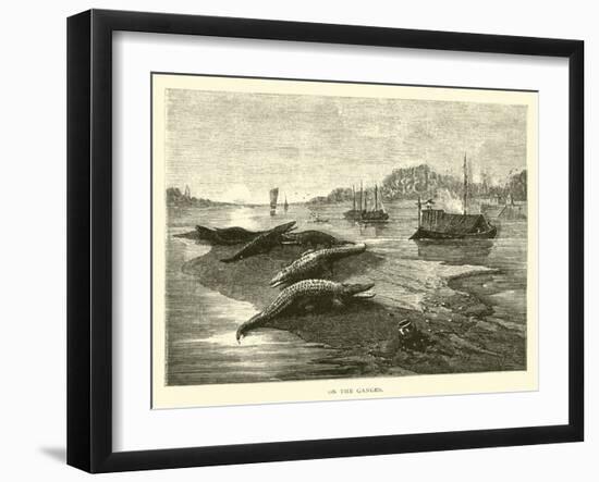 On the Ganges-null-Framed Giclee Print