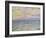 On the High Seas, Sunset at Pourville; Coucher De Soleil a Pourville, Pleine Mer, 1882-Claude Monet-Framed Premium Giclee Print