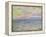 On the High Seas, Sunset at Pourville-Claude Monet-Framed Premier Image Canvas