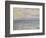 On the High Seas, Sunset at Pourville-Claude Monet-Framed Premium Giclee Print