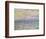 On the High Seas, Sunset at Pourville-Claude Monet-Framed Premium Giclee Print