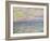 On the High Seas, Sunset at Pourville-Claude Monet-Framed Giclee Print