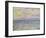 On the High Seas, Sunset at Pourville-Claude Monet-Framed Giclee Print