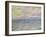 On the High Seas, Sunset at Pourville-Claude Monet-Framed Giclee Print