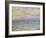 On the High Seas, Sunset at Pourville-Claude Monet-Framed Giclee Print