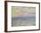 On the High Seas, Sunset at Pourville-Claude Monet-Framed Giclee Print