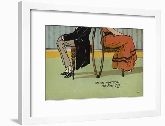 On the Honeymoon, the First Tiff-Tom Browne-Framed Giclee Print