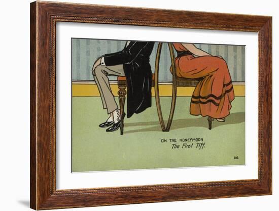 On the Honeymoon, the First Tiff-Tom Browne-Framed Giclee Print