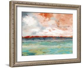 On the Horizon-Linda Woods-Framed Art Print