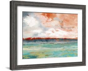 On the Horizon-Linda Woods-Framed Art Print
