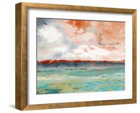 On the Horizon-Linda Woods-Framed Art Print