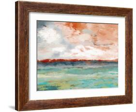 On the Horizon-Linda Woods-Framed Art Print