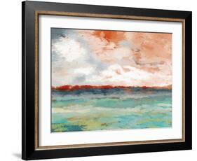 On the Horizon-Linda Woods-Framed Art Print