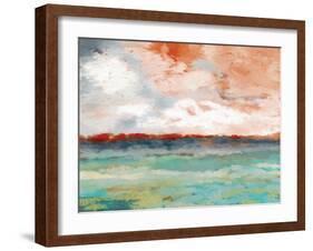 On the Horizon-Linda Woods-Framed Art Print