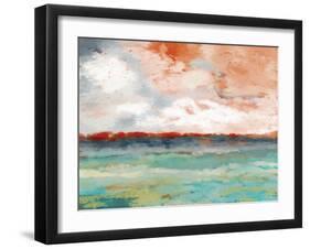 On the Horizon-Linda Woods-Framed Art Print