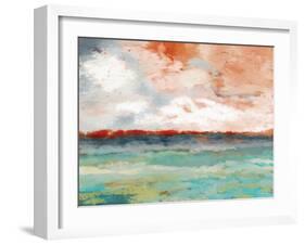 On the Horizon-Linda Woods-Framed Art Print