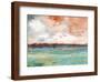 On the Horizon-Linda Woods-Framed Art Print