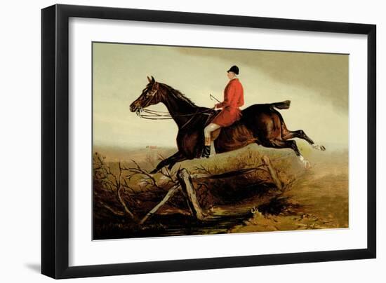 On the Hunt-Samuel Sidney-Framed Art Print