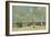 On the Jetty, C. 1869-70 (Oil on Wood)-Eugene Louis Boudin-Framed Giclee Print