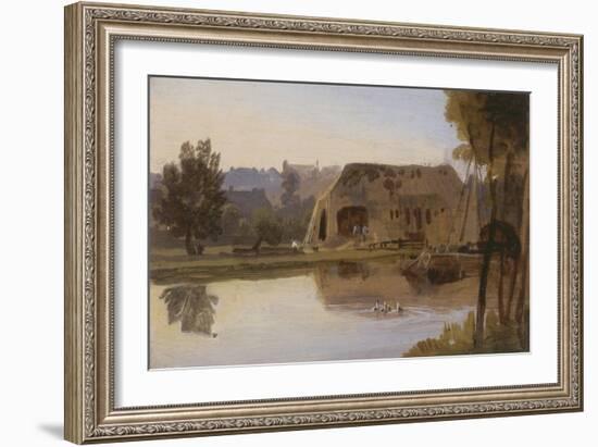 On the Kennet, Reading, 1807-William Havell-Framed Giclee Print