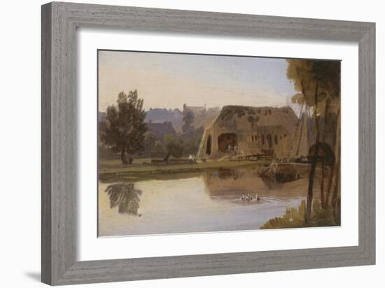 On the Kennet, Reading, 1807-William Havell-Framed Giclee Print