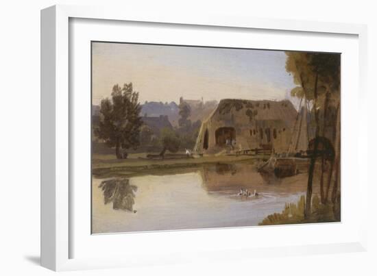 On the Kennet, Reading, 1807-William Havell-Framed Giclee Print