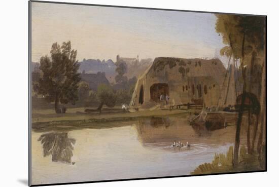 On the Kennet, Reading, 1807-William Havell-Mounted Giclee Print