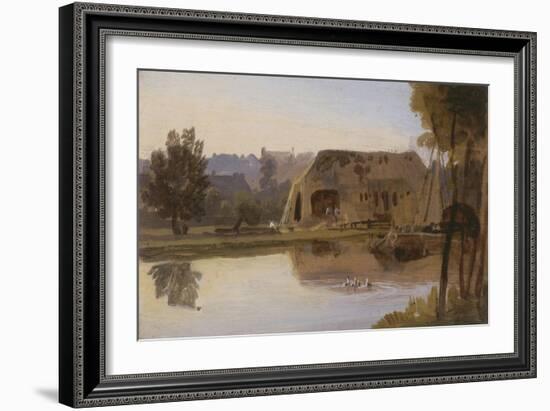 On the Kennet, Reading, 1807-William Havell-Framed Giclee Print