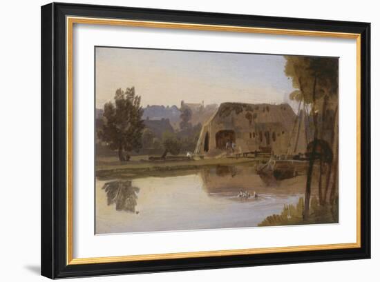 On the Kennet, Reading, 1807-William Havell-Framed Giclee Print