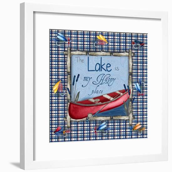 On the Lake I-Andi Metz-Framed Art Print