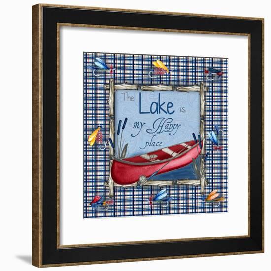 On the Lake I-Andi Metz-Framed Art Print