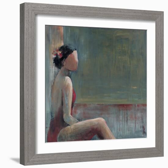 On the Lake-Terri Burris-Framed Art Print