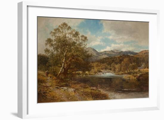 On the Llygwy, North Wales-Benjamin Williams Leader-Framed Giclee Print