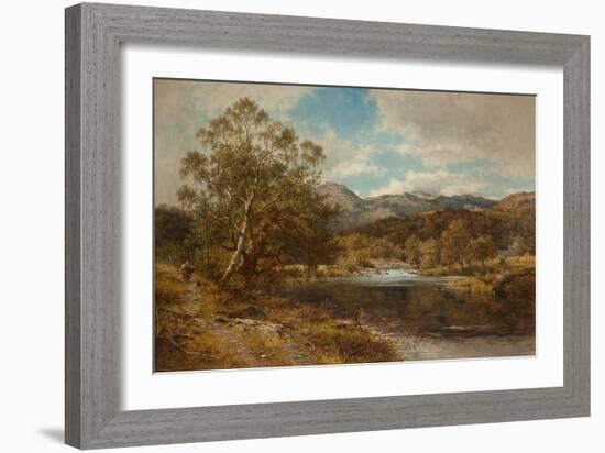 On the Llygwy, North Wales-Benjamin Williams Leader-Framed Giclee Print