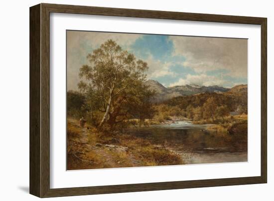 On the Llygwy, North Wales-Benjamin Williams Leader-Framed Giclee Print