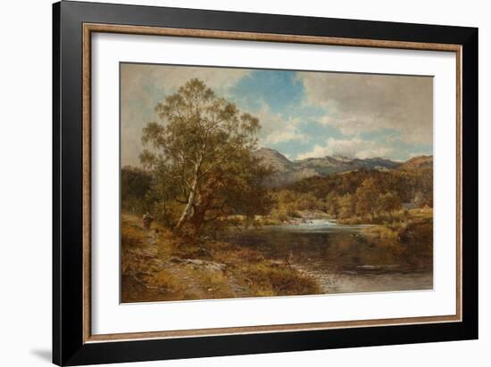 On the Llygwy, North Wales-Benjamin Williams Leader-Framed Giclee Print