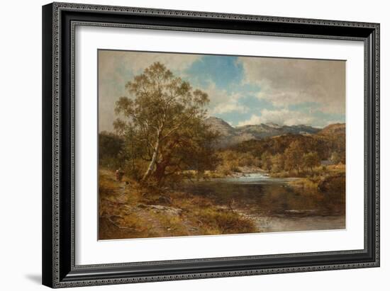 On the Llygwy, North Wales-Benjamin Williams Leader-Framed Giclee Print