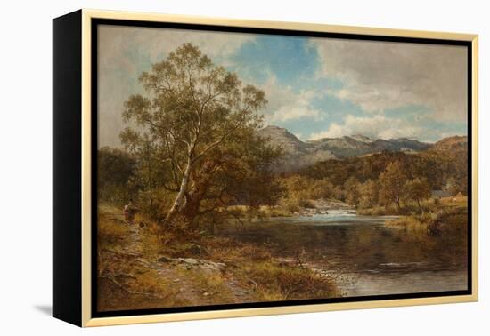 On the Llygwy, North Wales-Benjamin Williams Leader-Framed Premier Image Canvas