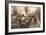 On the March to Cividale, 1917 (B/W Photo)-German photographer-Framed Giclee Print