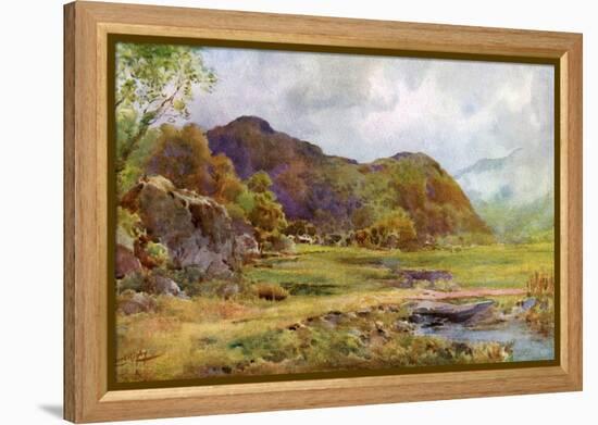 On the Marsh Near Lodore, Cumberland, 1924-1926-Cuthbert Rigby-Framed Premier Image Canvas