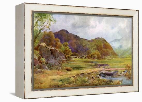 On the Marsh Near Lodore, Cumberland, 1924-1926-Cuthbert Rigby-Framed Premier Image Canvas