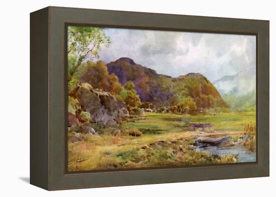 On the Marsh Near Lodore, Cumberland, 1924-1926-Cuthbert Rigby-Framed Premier Image Canvas