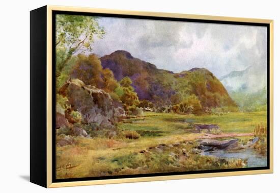 On the Marsh Near Lodore, Cumberland, 1924-1926-Cuthbert Rigby-Framed Premier Image Canvas