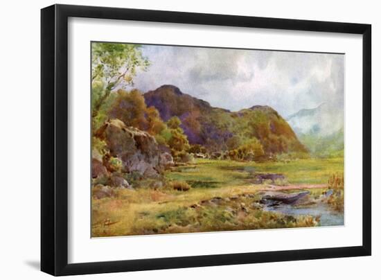 On the Marsh Near Lodore, Cumberland, 1924-1926-Cuthbert Rigby-Framed Giclee Print